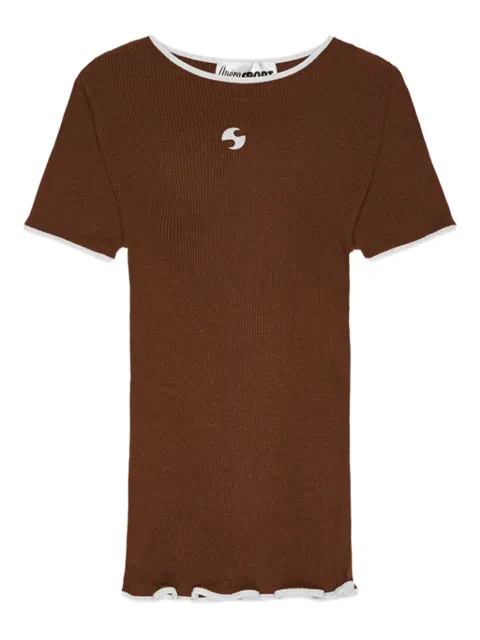 OpéraSPORT Jaya seamless T-shirt Brown SS6BROWN