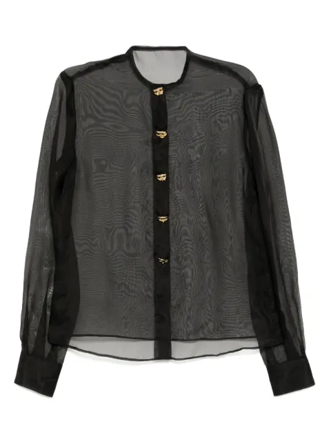 Isabel Sanchis long-sleeved shirt Black 215SHIRT