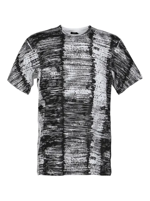 CHITO Finesse Pup-print short-sleeve T-shirt Black C0225T010BLKWHT