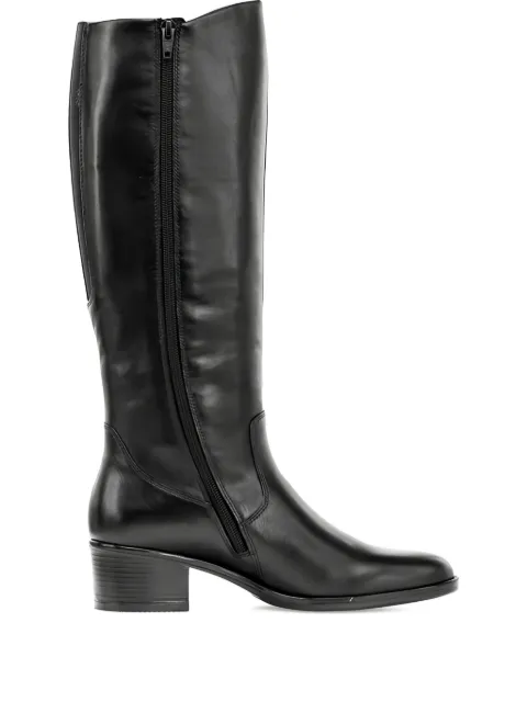 GABOR 50mm Isla leather boots Black 5165827
