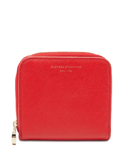 Aspinal Of London Pre-Owned leather wallet Red 961629