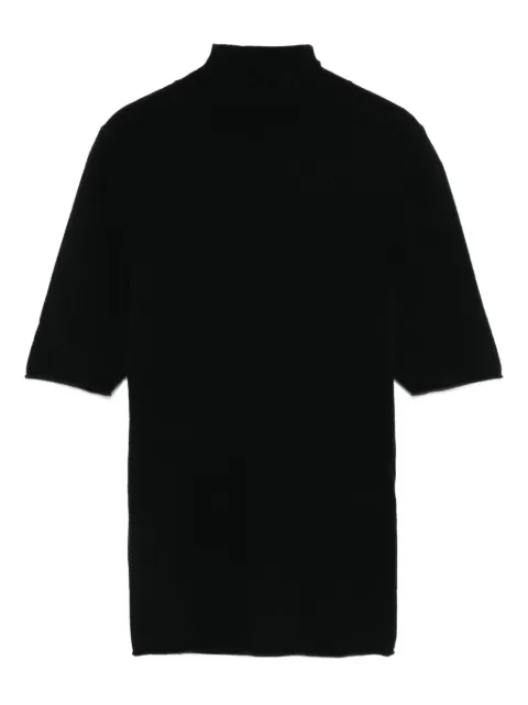 Gotha high-neck short-sleeve sweater Black 4702005CNR