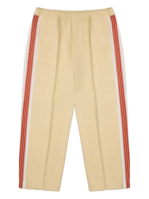 Sasquatchfabrix. stripe-detail trousers Neutrals 25SSPA900401
