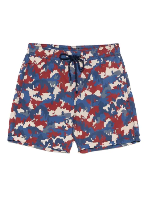 FIORIO MILANO camo-print swim shorts Blue S7802130