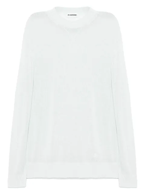 JIL SANDER+ long-sleeved jumper Green J47GP0190