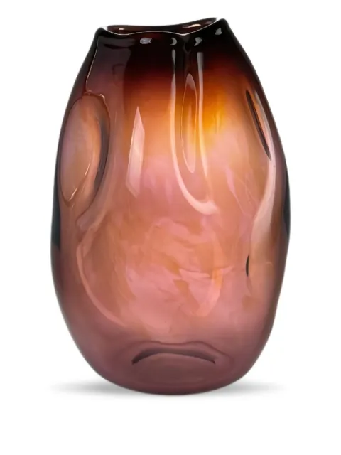 Alexa Lixfeld Meteorite glass vase (30cm) Orange 122461