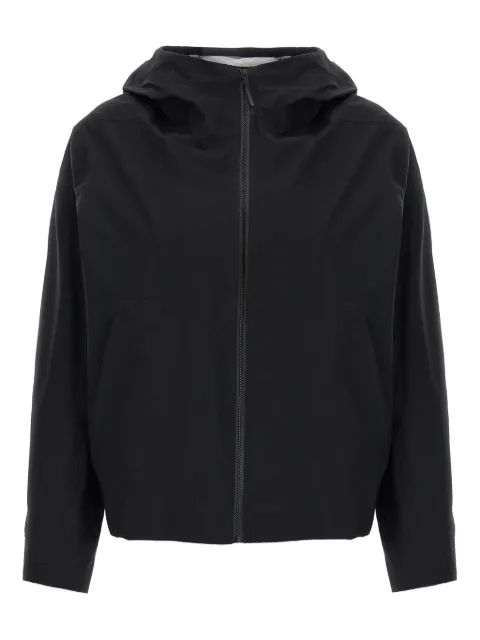 Veilance hooded zip-up jacket Black X000009473