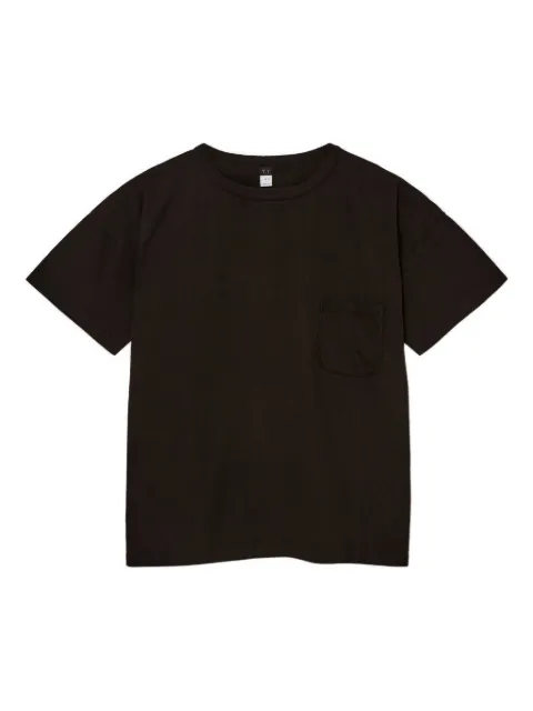 TAIGA TAKAHASHI pocket cotton T-shirt Brown TTSS25601