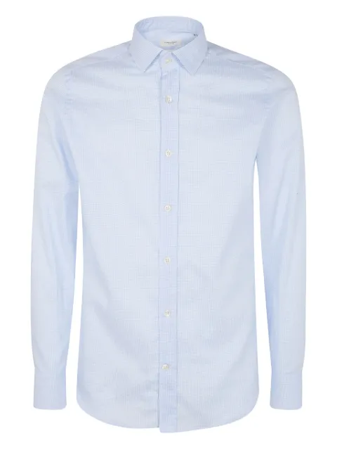 Tintoria Mattei checked shirt Blue UZ8FAV