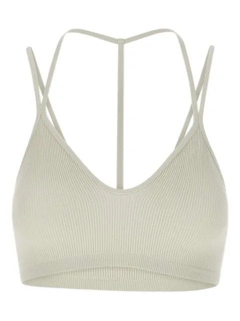 ANDREĀDAMO fine-ribbed bra White PS25818200000