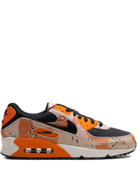 Nike Air Max 90 Premium "Bio Beige/Safety Orange/Phantom/Black" sneakers Orange IF1721