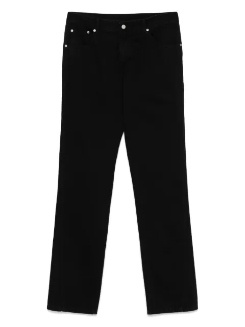 Post Archive Faction logo-patch jeans Black 80BDPRB