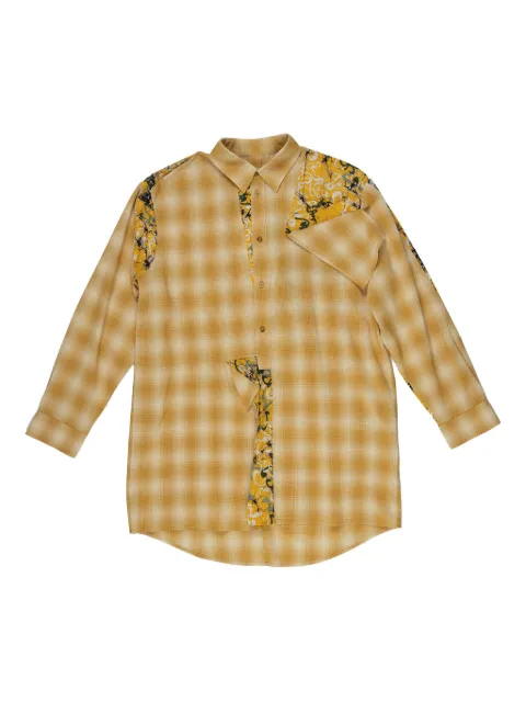 COMMUNS cotton shirt Yellow CSS126B
