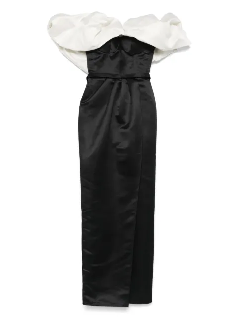 AAVVA off-shoulder dress Black AV1231