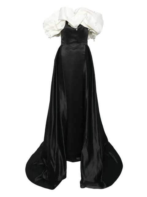 AAVVA off-shoulder dress Black AV1264