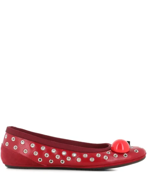 Dove Nuotano Gli Squali Becky ballet flats Red BECKYOCCHIELLI