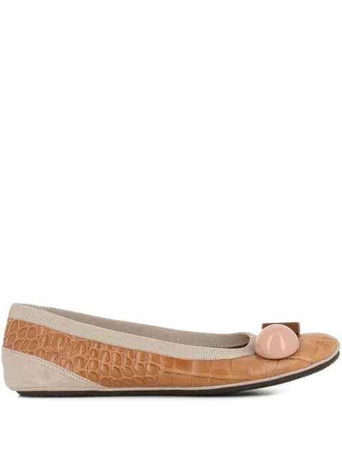 Dove Nuotano Gli Squali Becky ballerina shoes Neutrals BECKY