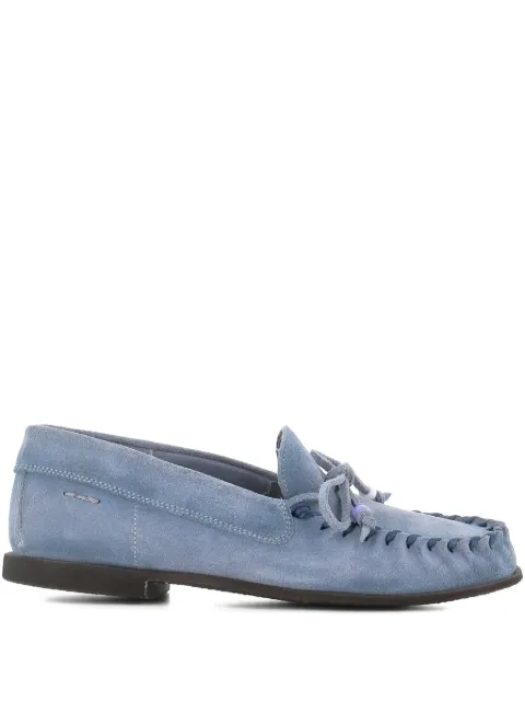 Alexander Hotto suede moccasin loafers Blue 67624