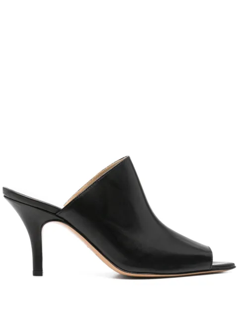 MM6 Maison Margiela 80mm leather sandals Black S66WP0103P8303