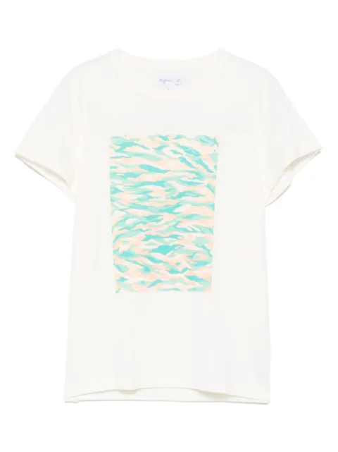 agnès b. graphic-print T-shirt Neutrals 2653SFD7