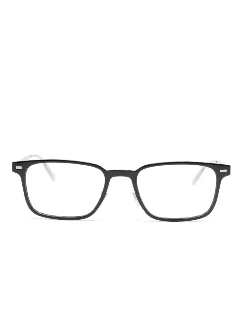 Montblanc rectangle-frame glasses Black MB0394ON