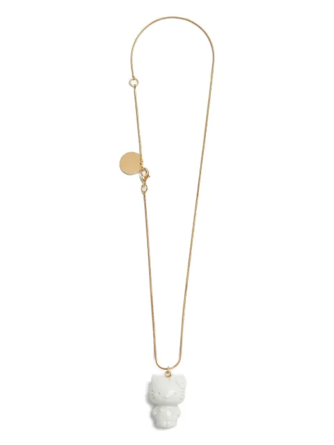 Andres Gallardo Hello Kitty necklace Gold HELLOKITTYPENDANT