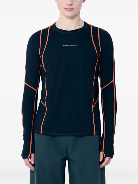 Running Order Slater T-shirt Black RUTTP0106