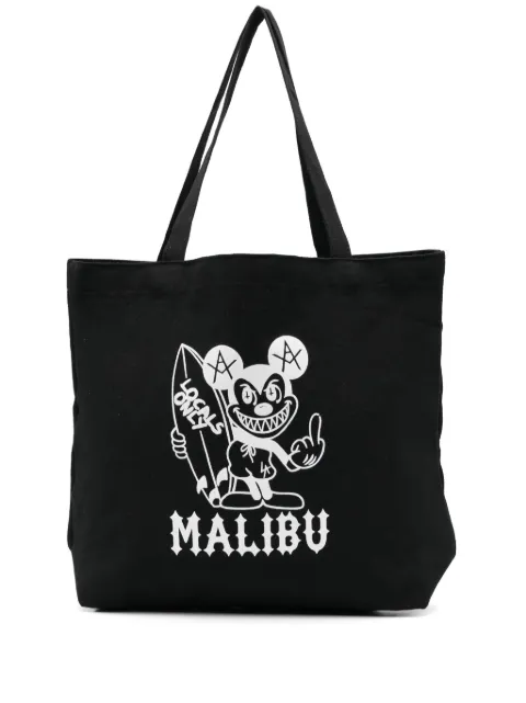 Local Authority graphic-print tote bag Black T25TBG02