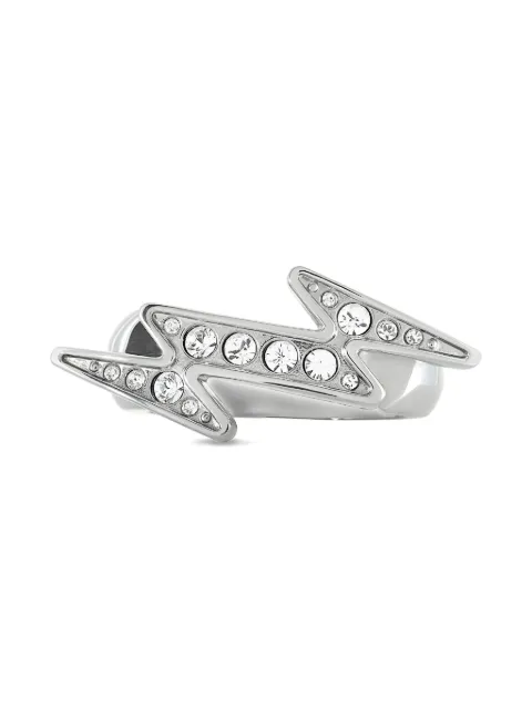 Swatch Vintage crystal-embellished ring Silver JRM044