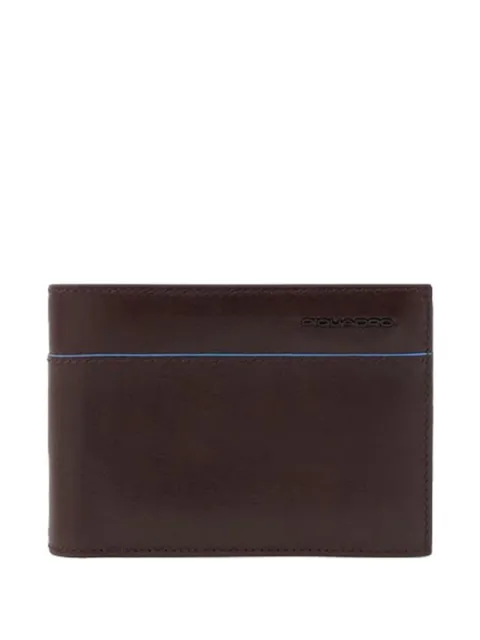 PIQUADRO logo-lettering wallet Brown PU1392B2VR