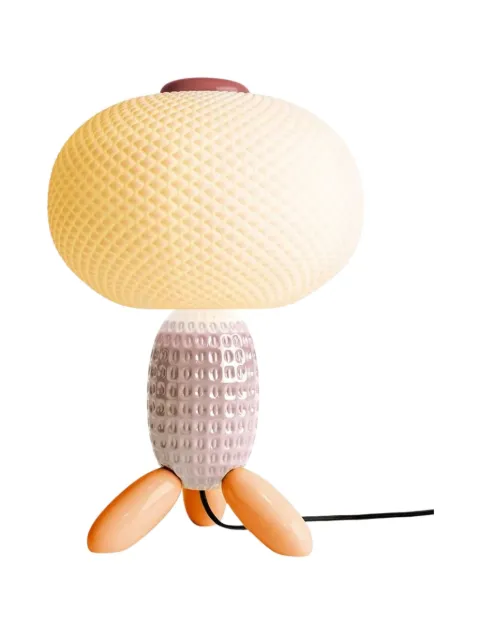 Lladró Porcelain table lamp Pink 01024305