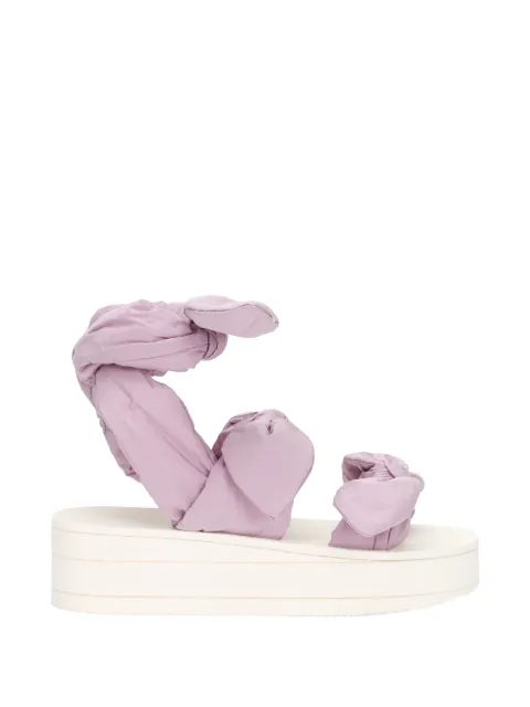 RED(V) bow sandals Pink QS0H03ZGV