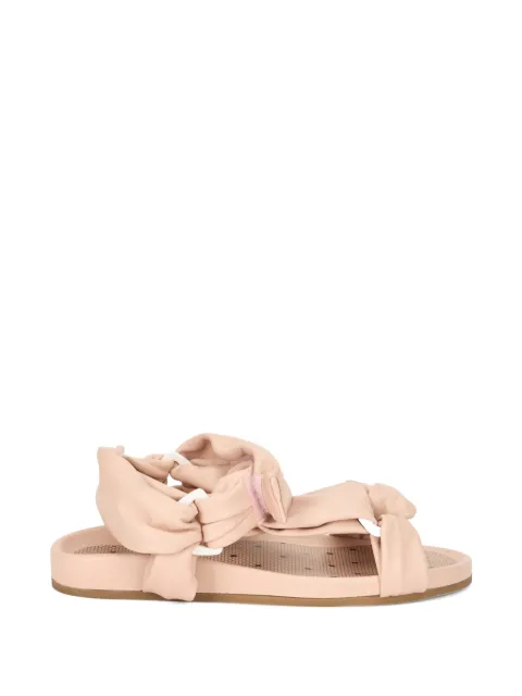 RED(V) ruched-detail sandals Pink QS0G99LFL