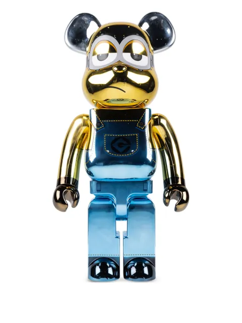 MEDICOM TOY x Minions "Kevin Chrome Version" 1000% figure Yellow MEDI3012