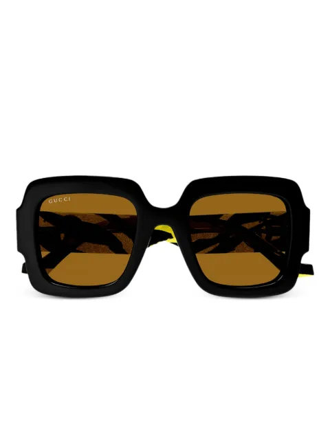 Gucci Eyewear square-frame "Black" sunglasses Black GG1547S004