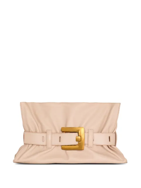 Balmain calfskin Anthem medium bag Neutrals EN0KK990LMXL