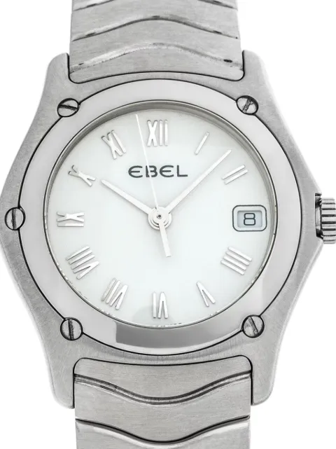 Ebel pre-owned Classic Wave 15mm Silver 9087F21