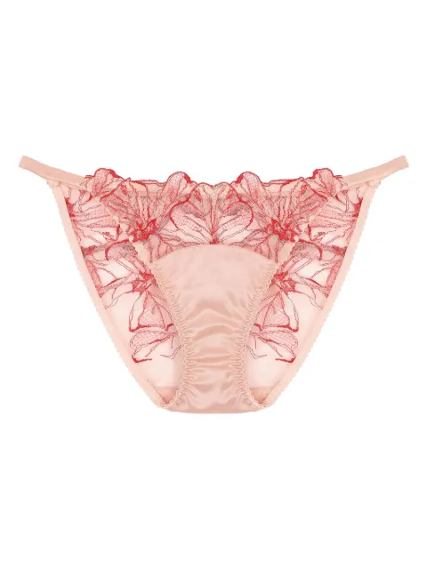 Fleur Of England Ouvert briefs Pink ROSAOUVERTBRIEF