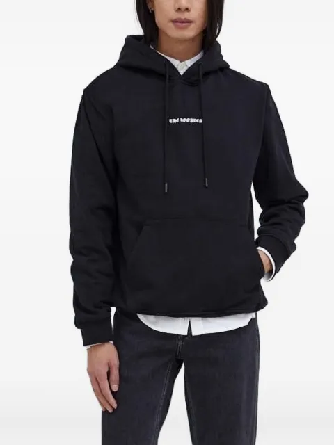 The Kooples embroidered-logo hoodie Black HSWE28017K