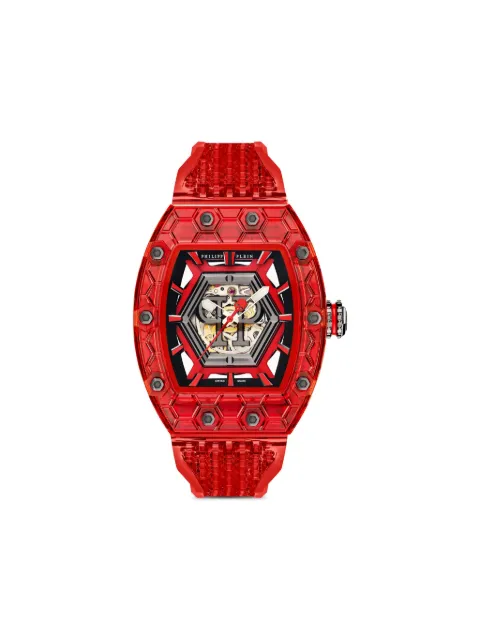 Philipp Plein Crypto King Hexagon Phantom watch Red AADAMWS0270PXV037N
