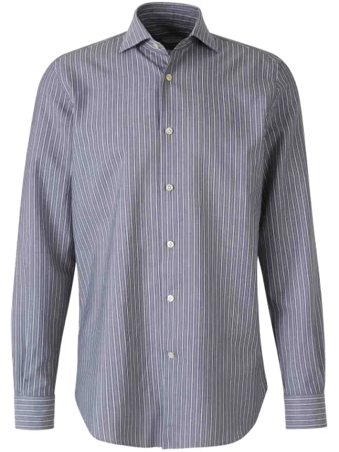 Vincenzo Di Ruggiero striped shirt Grey 4G15CYZ4YYFIRENZE