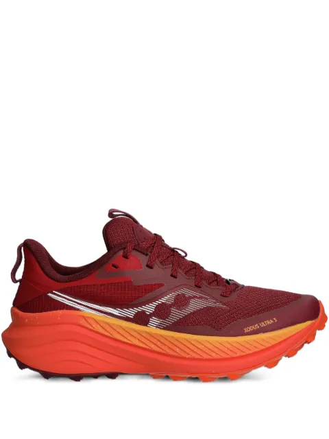 Saucony Xodus Ultra 3 trail running sneakers Red S10914