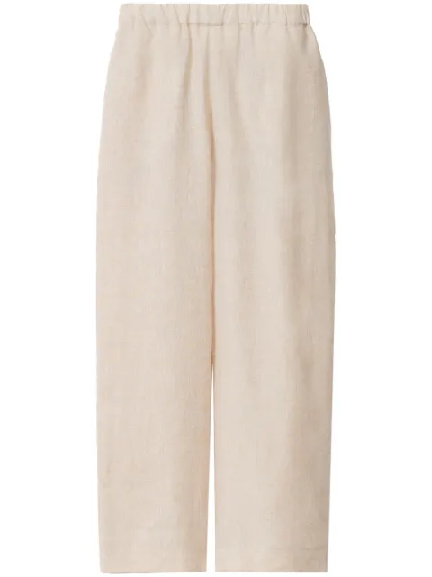 Fabiana Filippi elasticated-waistband trousers Neutrals PAD275F310D835