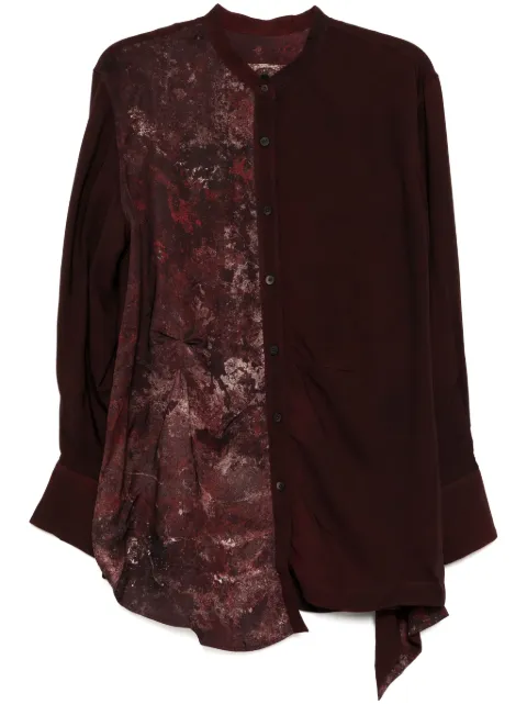 Ziggy Chen button-up shirt Red 0W2500704