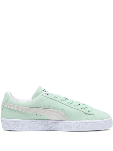 PUMA Suede Classic XXI "Fresh Mint/White" sneakers Green 398273