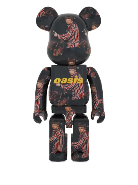 MEDICOM TOY x Oasis Knebworth 1996 (Noel Gallagher) BE@RBRICK 1000% figure Black 4530956600680