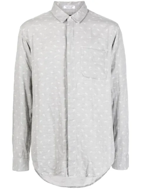 Engineered Garments paisley-print shirt Grey ENG37454