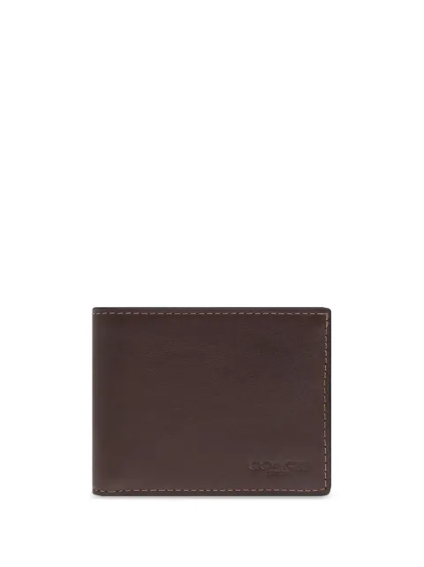 Coach leather wallet Brown CZ261