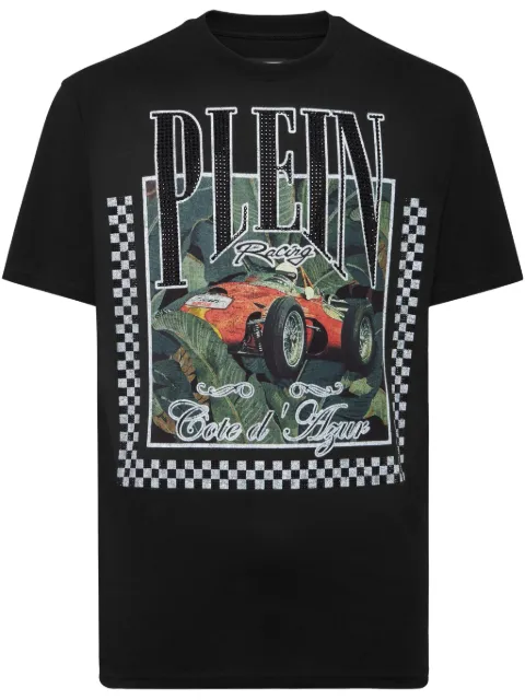 Philipp Plein Racing T-shirt Black PAECMTK8280PJY002N