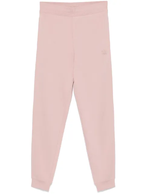 HUGO logo-embroidered track trousers Pink 50522417